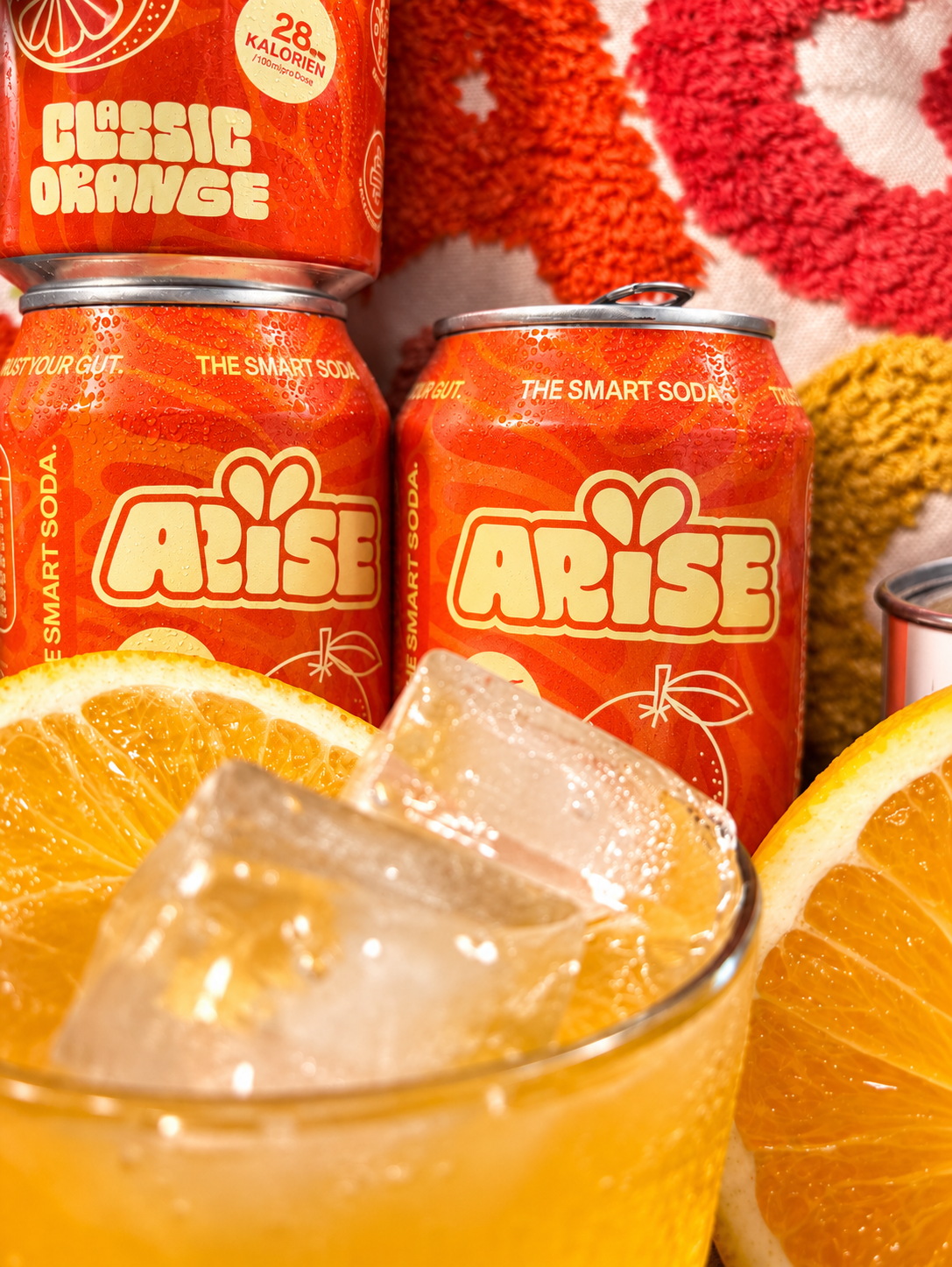 PLATZHALTER Style - ARISE Classic-Orange Dose mit Glas